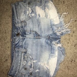 american eagle short shorts
